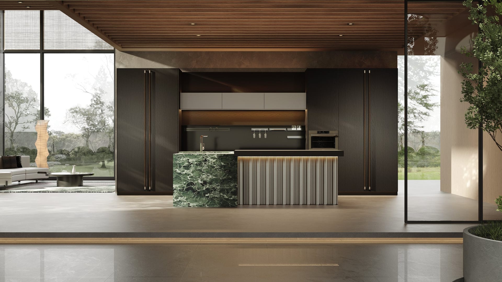 Tủ bếp YX575 – GoldenHome